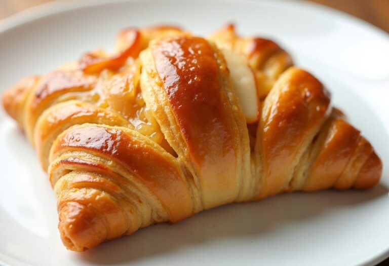 Braided Apple Puff Pastry: A Flaky, Fruity Delight