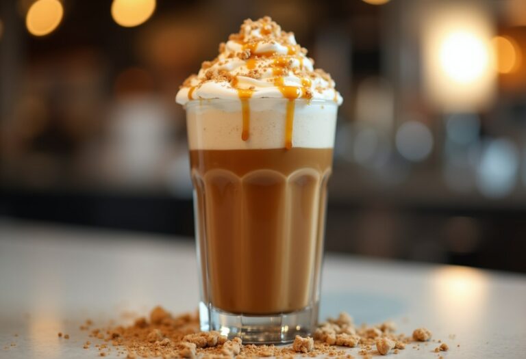 Caramel Ribbon Crunch Frappuccino