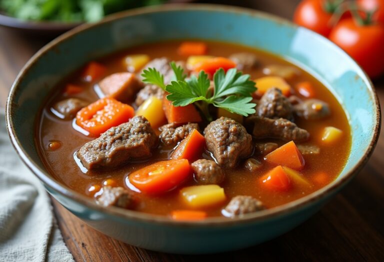 Hearty Beef Vegetable Soup: A Comforting Classic