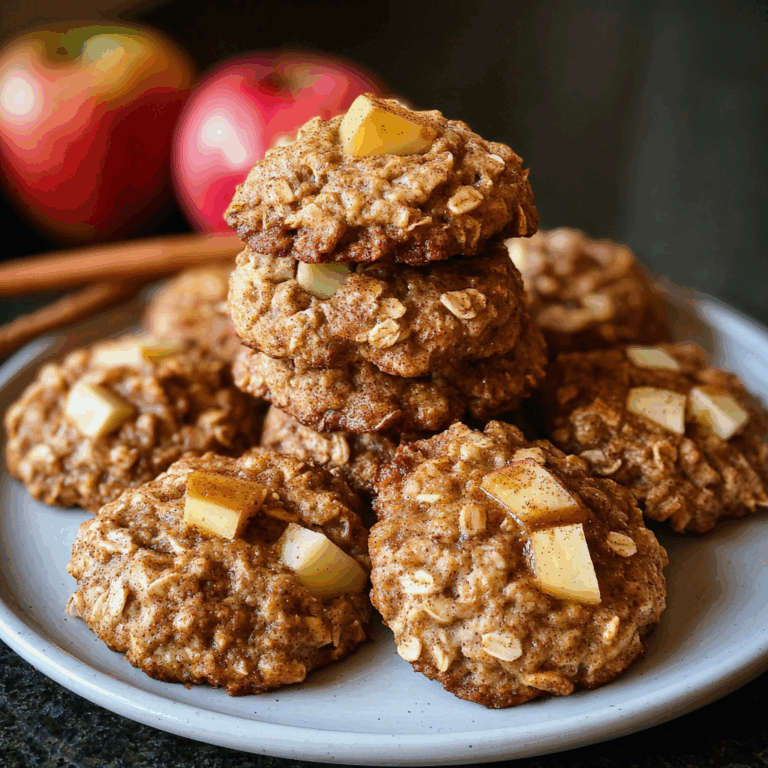 Apple Cinnamon Breakfast Cookies