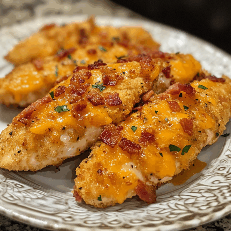 Cheddar Bacon Chicken Tenders