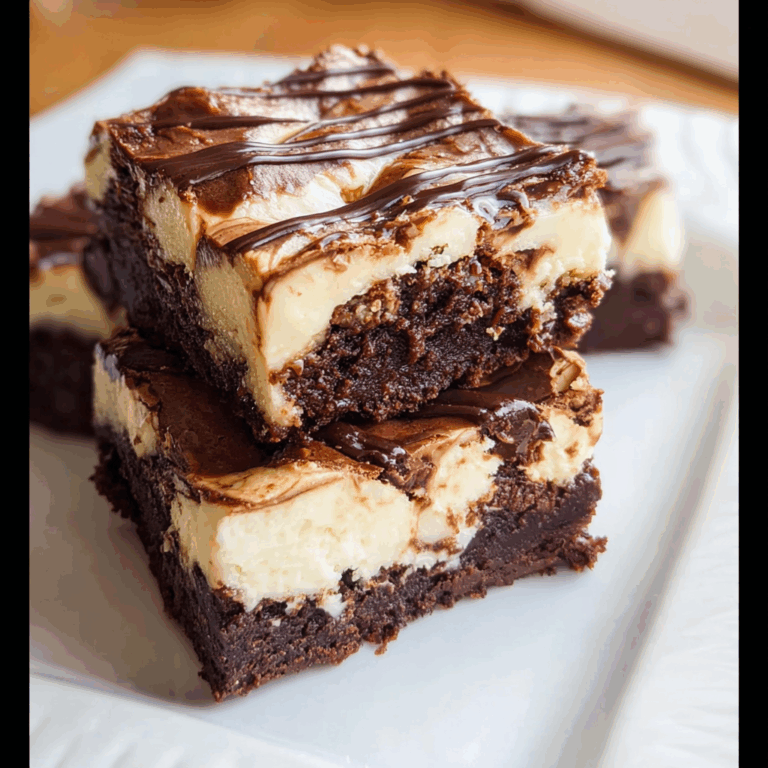 Fudge Ripple Brownies: Decadent, Gooey Perfection