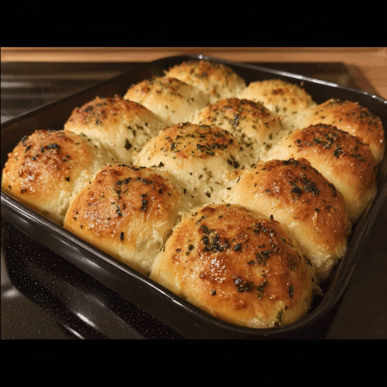 Garlic Parmesan Dinner Rolls