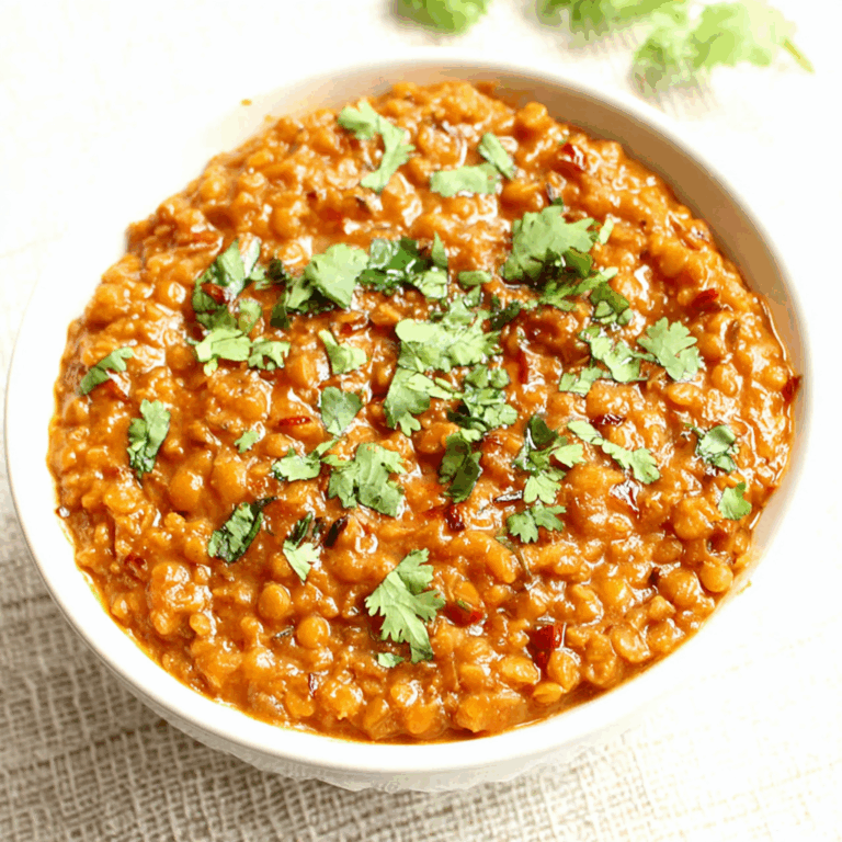 Flavorful Red Curry Lentils: A Vegetarian Delight