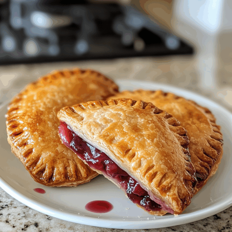 Sour Cherry Hand Pies: Portable Pastry Perfection
