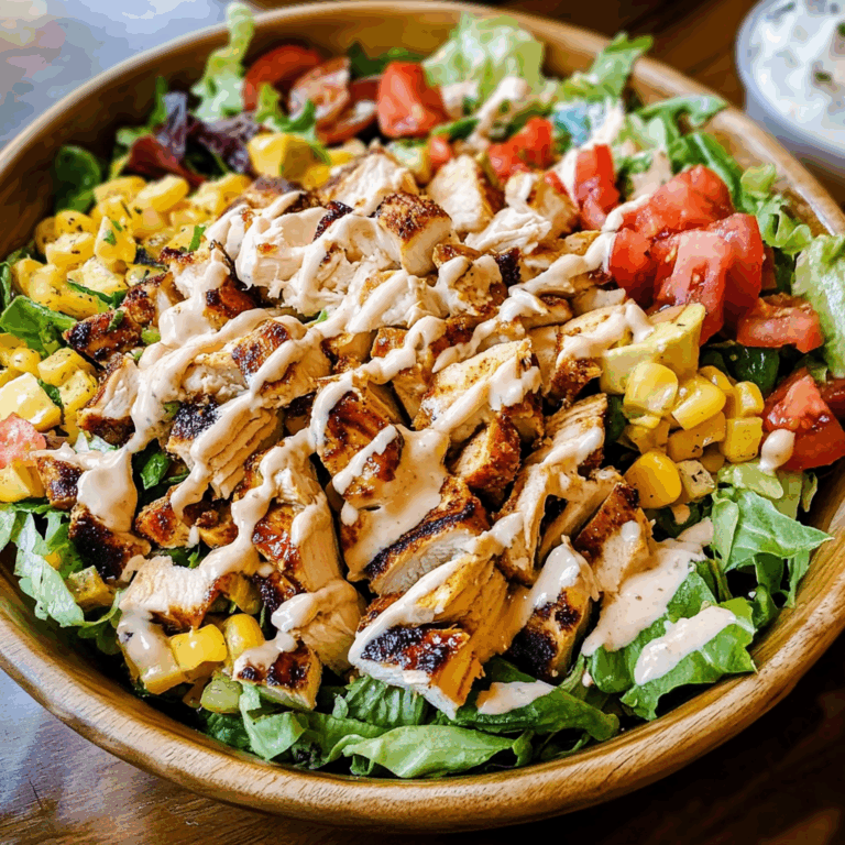 Delicious Southwest Chicken Salad