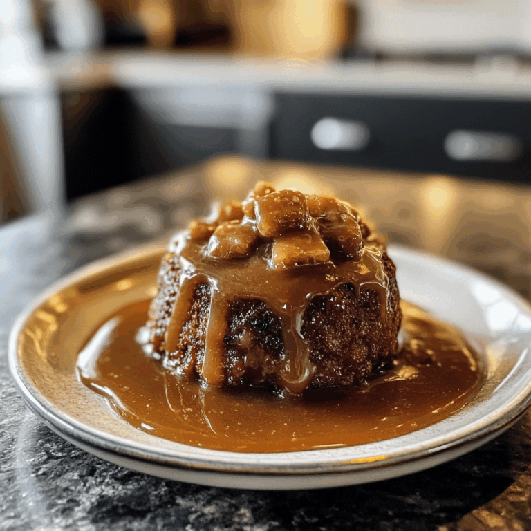 Irresistible Sticky Toffee Pudding