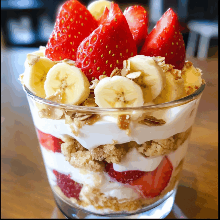 Strawberry Banana Pudding Cheesecake Cup