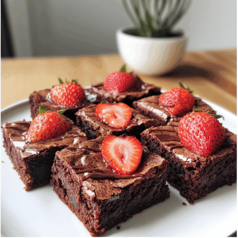 Irresistible Strawberry Brownies: A Fusion of Fudgy and Fruity Bliss