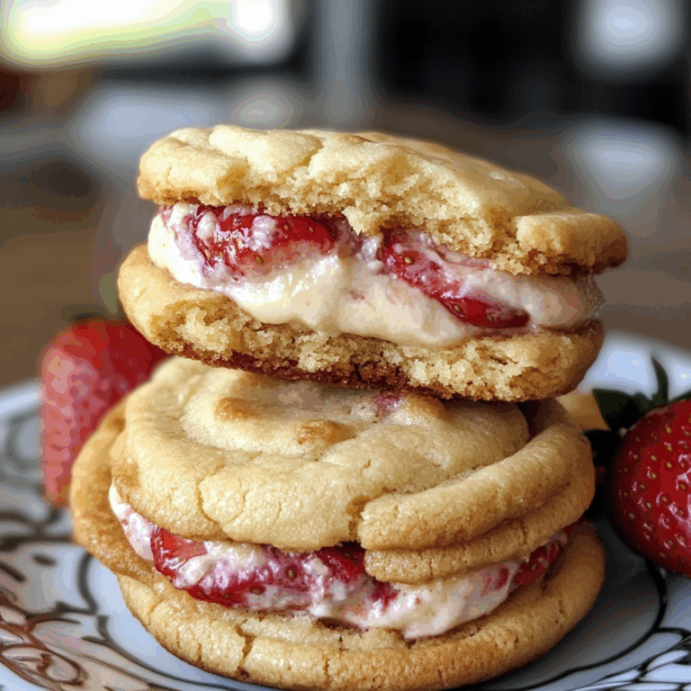 Strawberry Cheesecake Stuffed Cookies