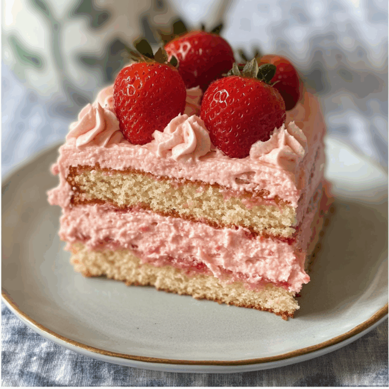 Irresistible Strawberry Sheet Cake