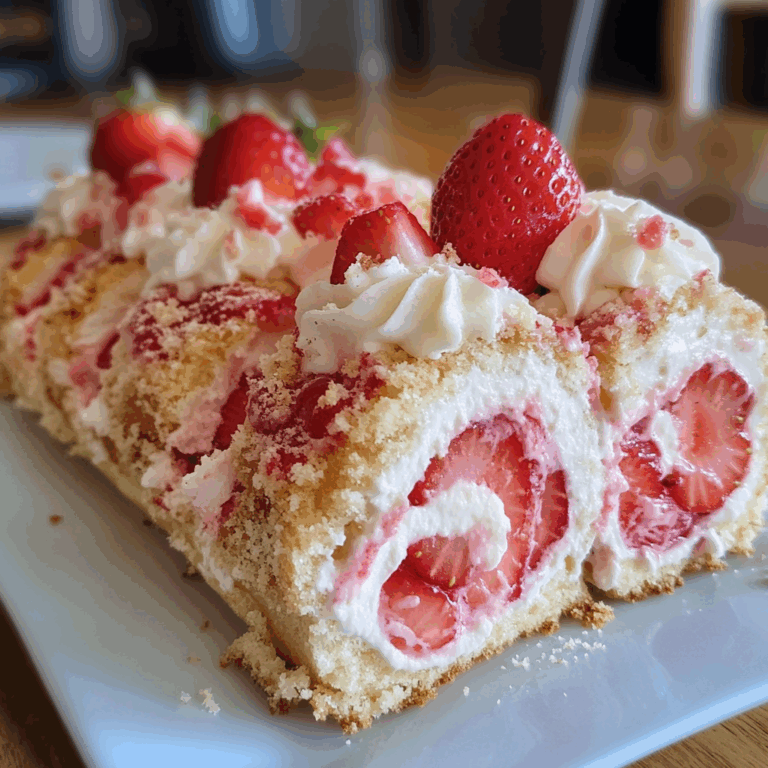 Strawberry Shortcake Cheesecake Rolls