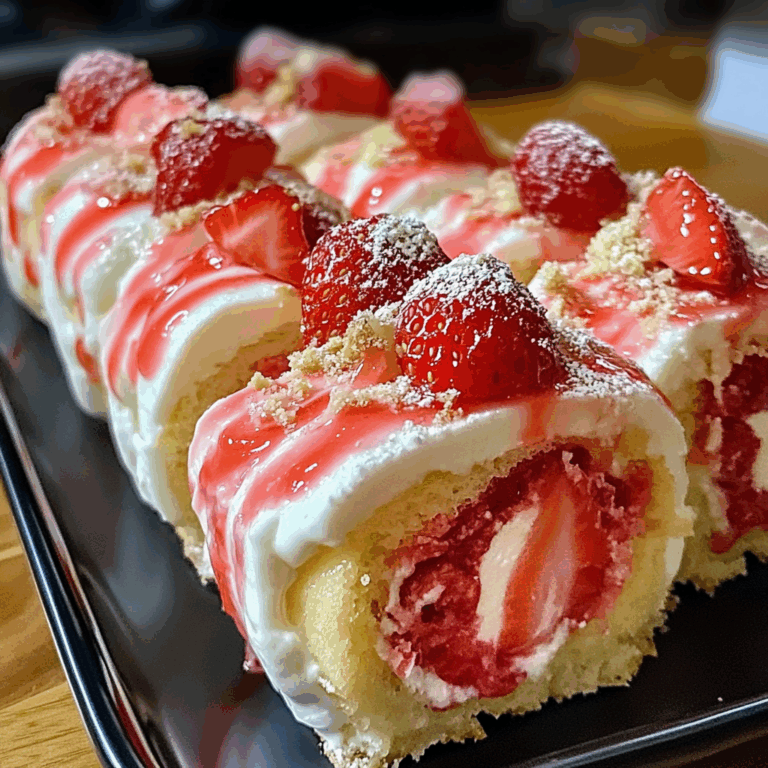 Strawberry Cheesecake Rolls: A Decadent Twist on a Classic Dessert