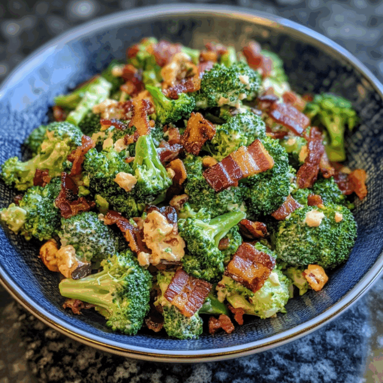Broccoli Bacon Salad: A Crowd-Pleasing Flavor Explosion