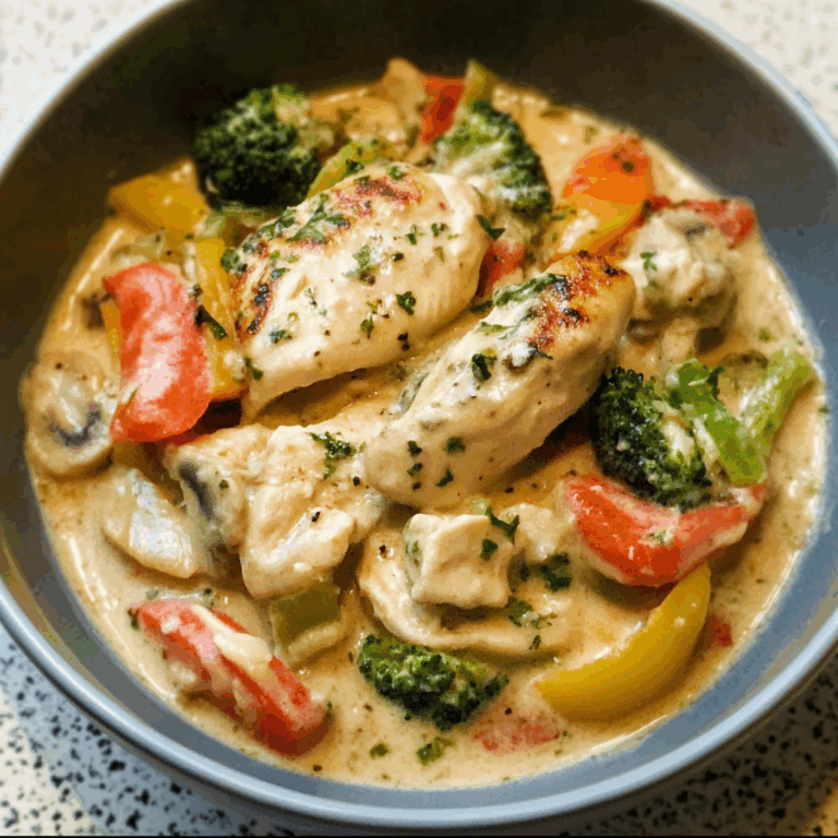 Slow Cooker Ranch Chicken and Veggies