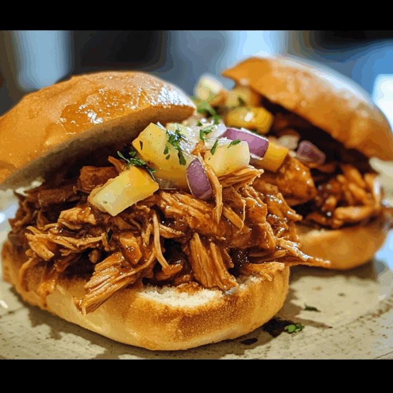 Slow Cooker Tropical Pulled Chicken