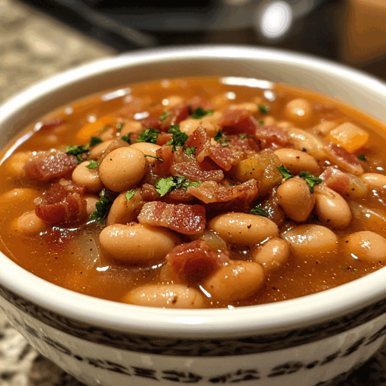 Smoky Bacon Bean Soup: A Comforting Classic