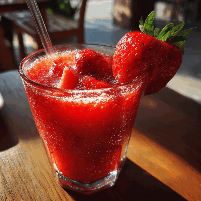 Refreshing Strawberry Juice: A Burst of Sweetness