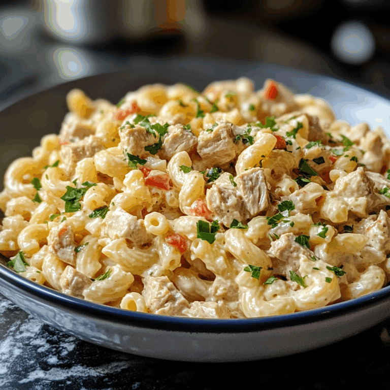 Creamy Tuna Macaroni Salad Recipe