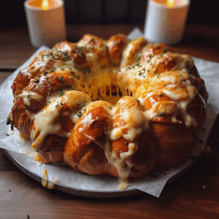 Chicken Alfredo Monkey Bread