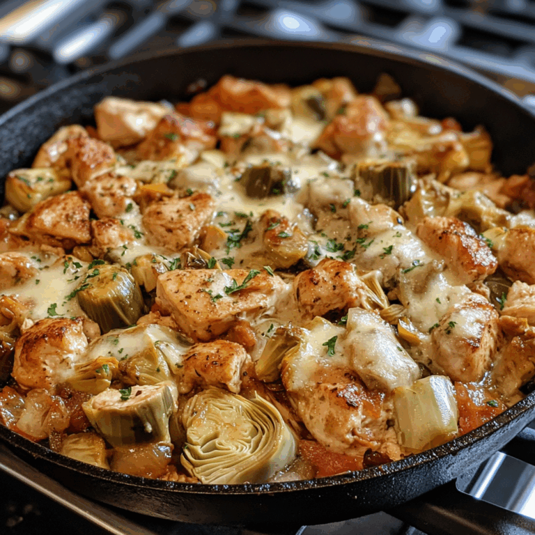 Chicken Artichoke Skillet: A Flavorful One-Pot Meal