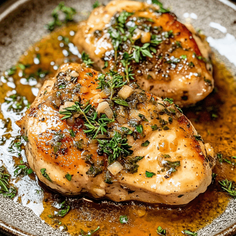 Chicken Breast with Herb Sauce: A Delicious and Healthy Meal