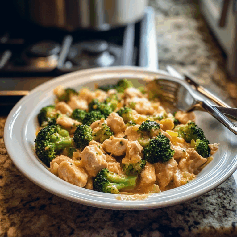 Creamy Chicken Broccoli Casserole: A Comforting Family Favorite