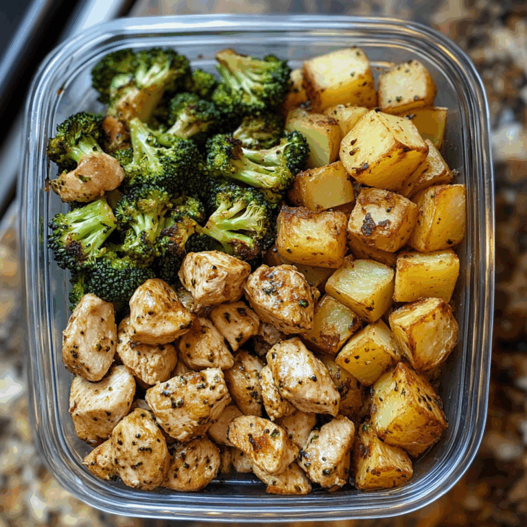 Chicken Broccoli and Potatoes (Meal Prep)