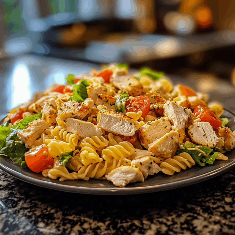 Chicken Caesar Pasta Salad: A Creamy, Crave-Worthy Spin on a Classic