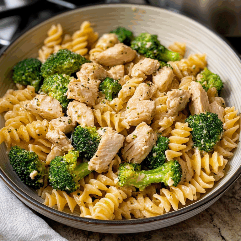 Chicken and Broccoli Pasta: A Creamy, Comforting Classic