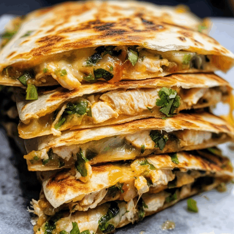 Chicken and Cilantro Quesadillas