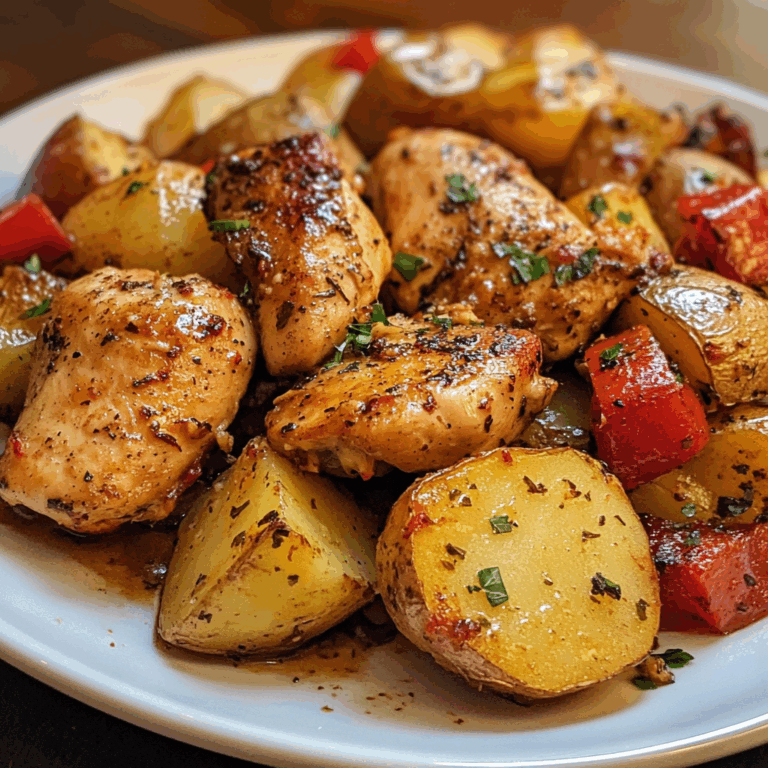 Chicken and Potatoes Italian Style
