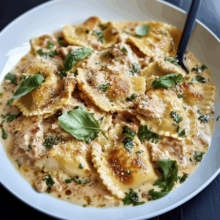 Chicken and Ravioli: A Delightful Fusion of Flavors
