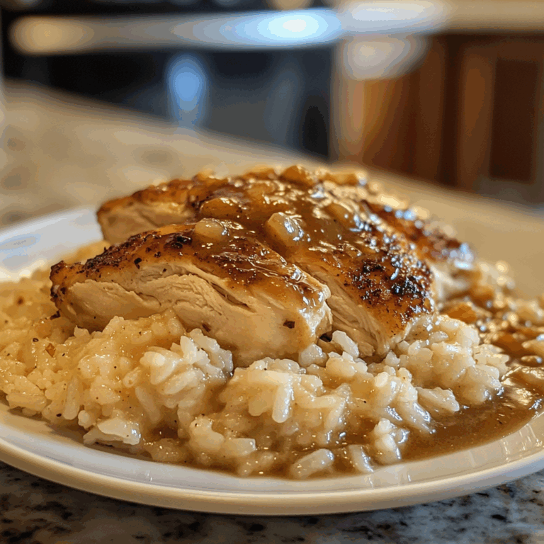 Chicken and Rice with Gravy: A Comforting Classic