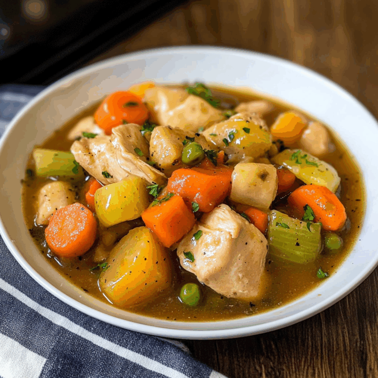 Hearty Chicken and Vegetable Stew