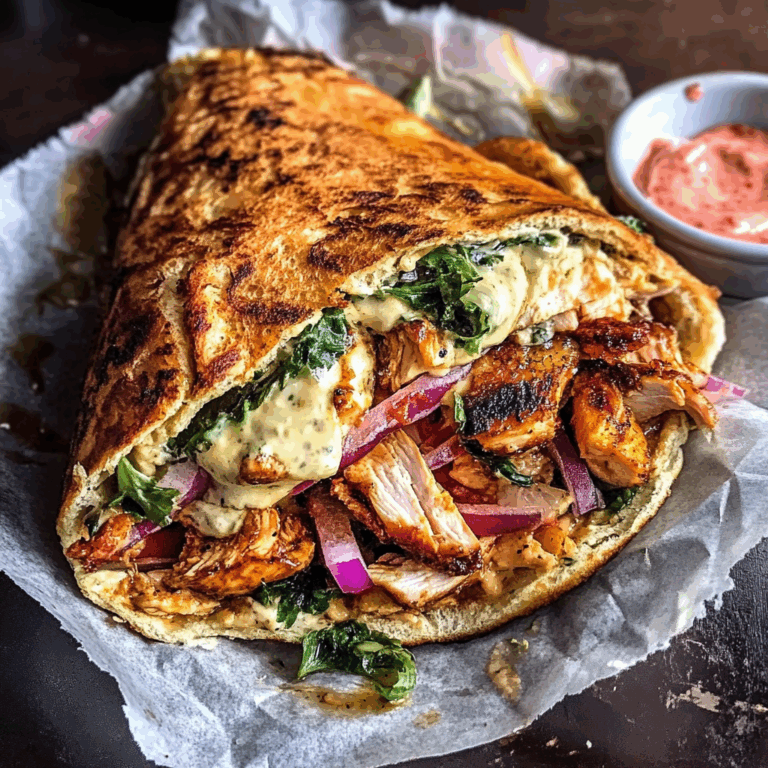 Sheet Pan Chicken Shawarma Havarti Sandwich