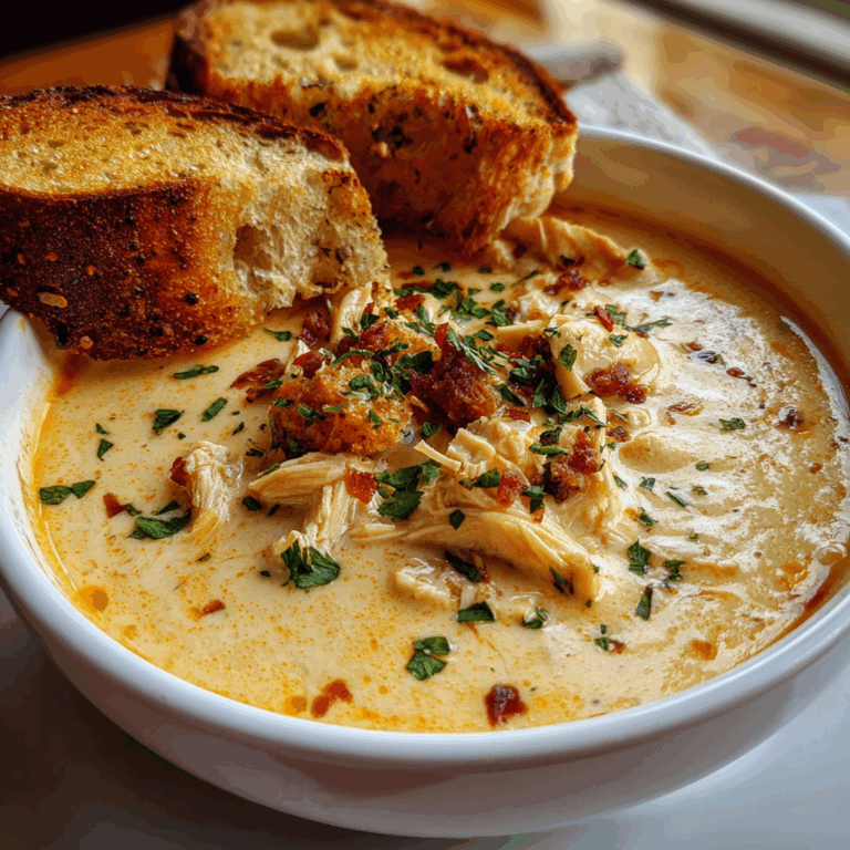 Creamy Chicken and Cheese Soup: A Comforting Delight