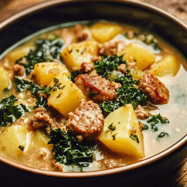 Sausage, Potato, and Kale Soup: A Comforting One-Pot Meal