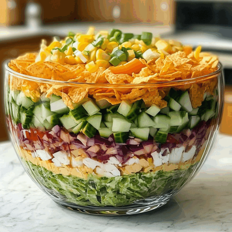 Seven Layer Salad Recipe: A Classic Crowd-Pleaser