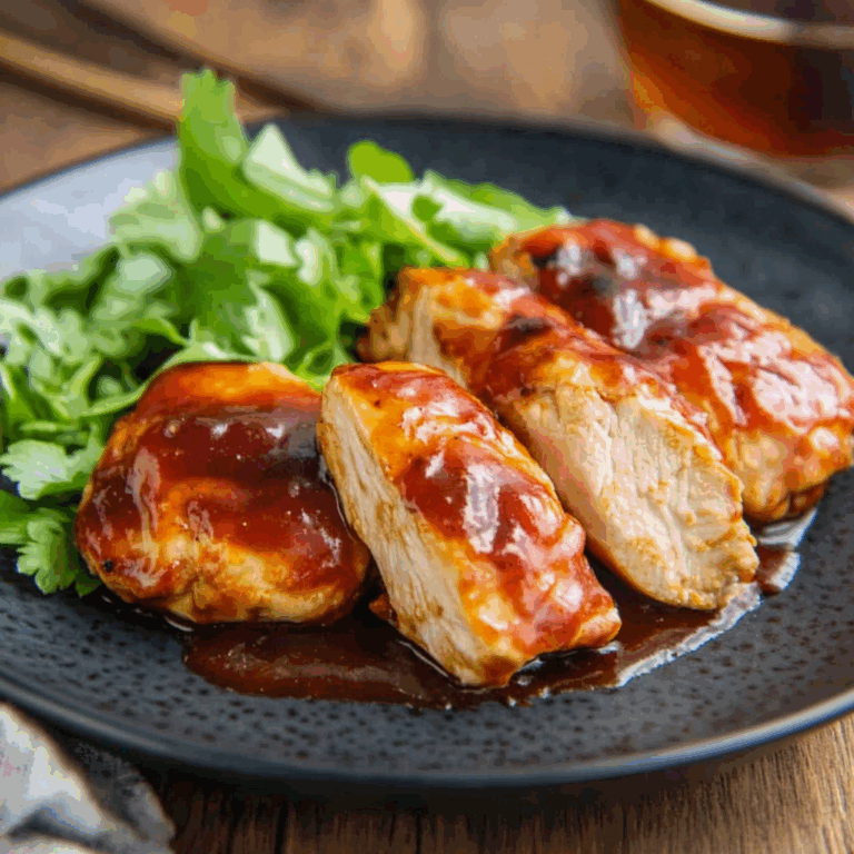 Slow Cooker BBQ Chicken Breast