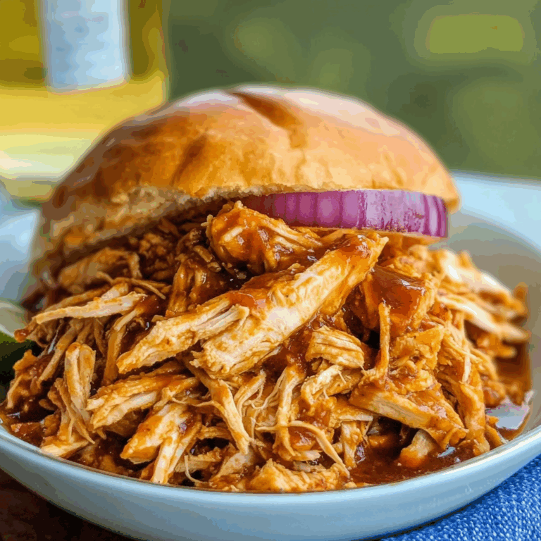 Slow Cooker BBQ Pulled Chicken Recipe