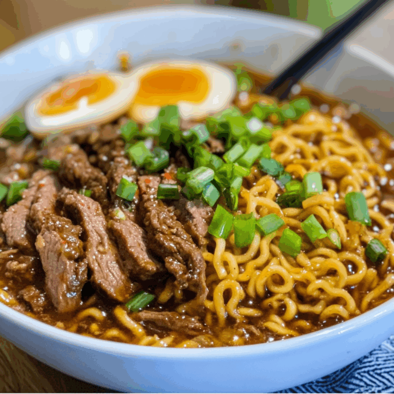 Slow Cooker Beef Ramen Noodles: Convenience Meets Comfort