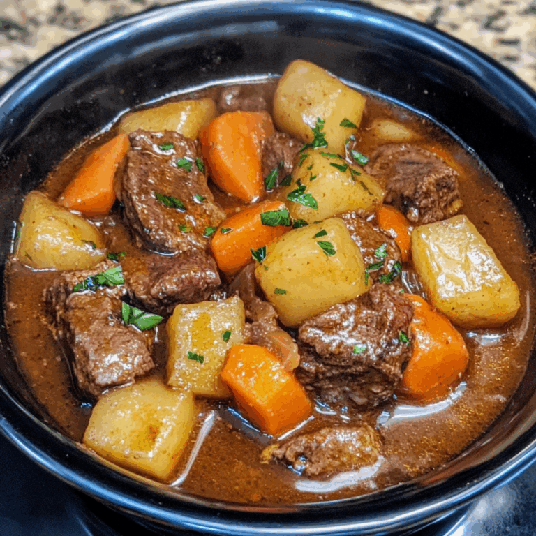 Slow Cooker Beef Stew: A Comforting Classic Made Easy