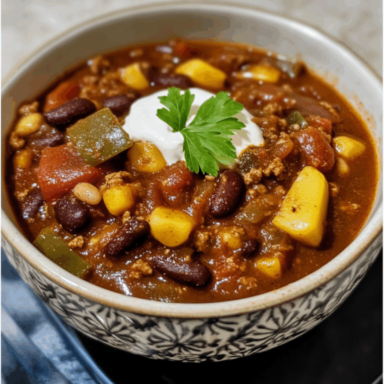 Slow Cooker Bison Chili: A Hearty and Healthy Meal