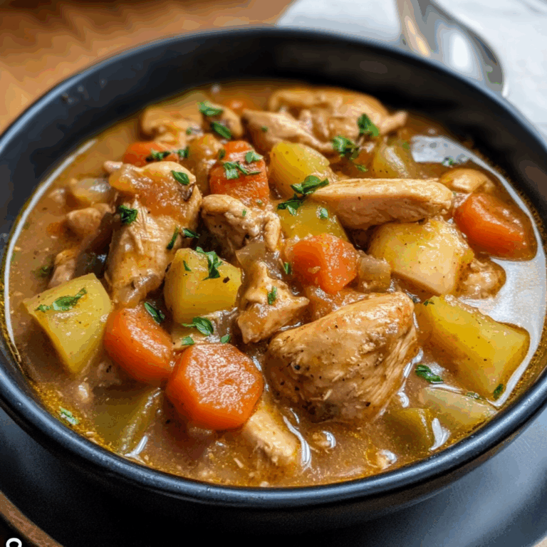 Slow Cooker Chicken Stew: A Comforting One-Pot Meal