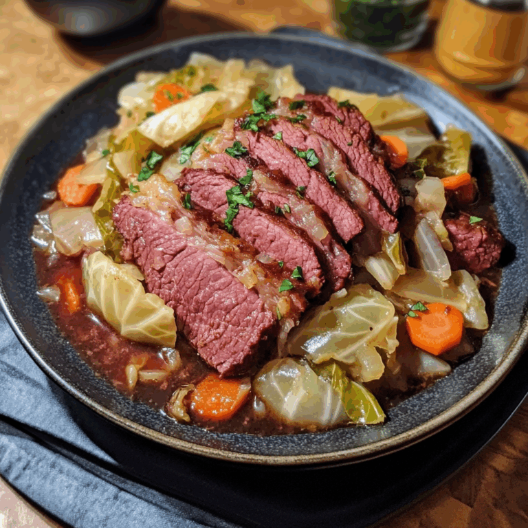 Slow Cooker Corned Beef and Cabbage: A Cozy, Hassle-Free Classic