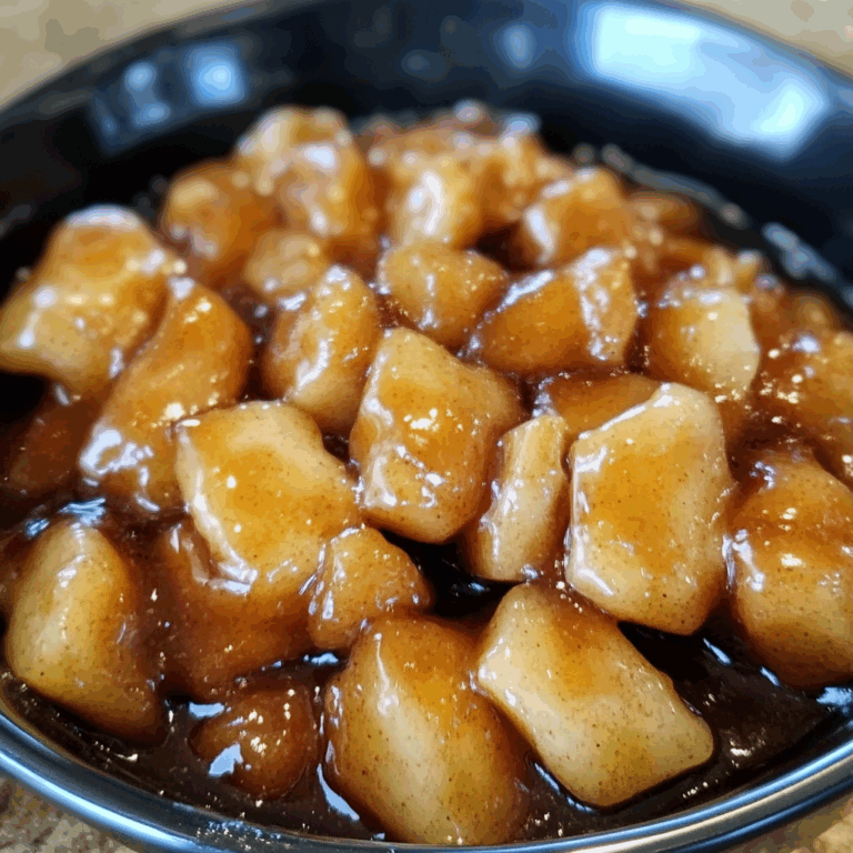 Slow Cooker Cracker Barrel Fried Apples