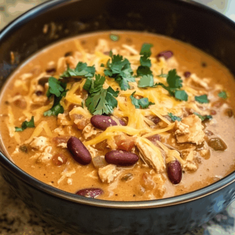 Slow Cooker Cream Cheese Crack Chicken Chili