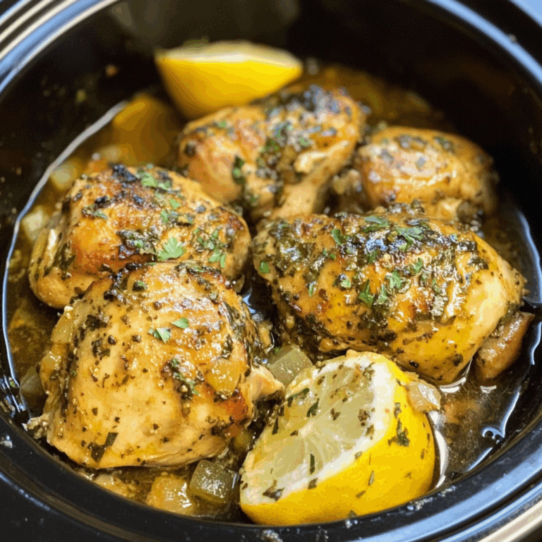 Slow Cooker Greek Chicken: A Flavorful and Effortless Meal