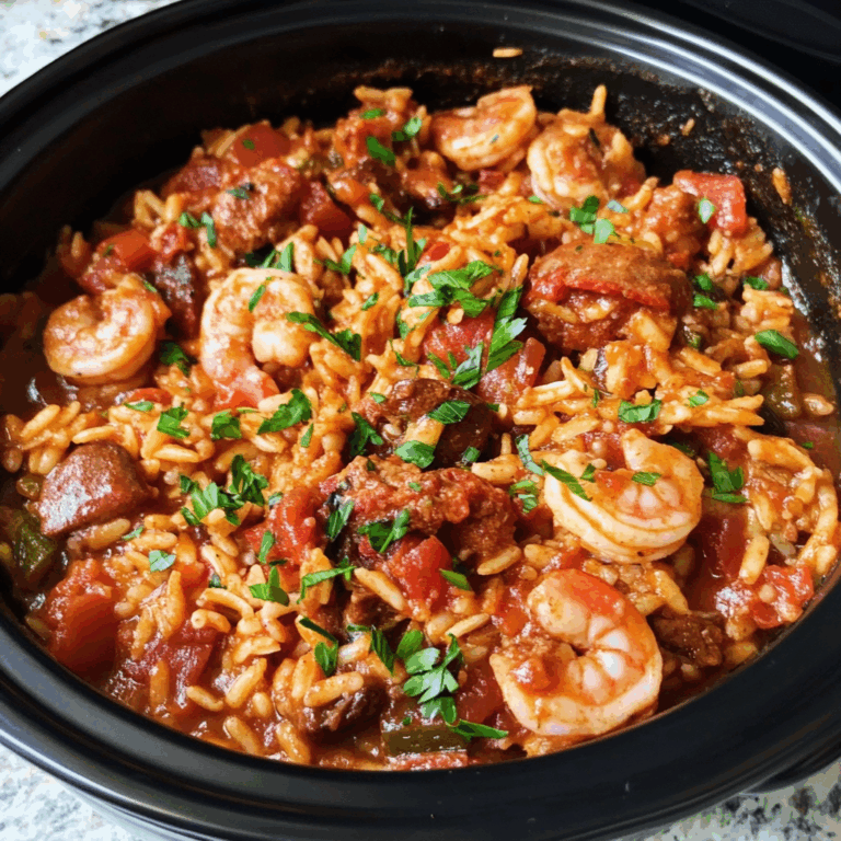 Slow Cooker Jambalaya: A Flavorful Louisiana Classic Made Easy
